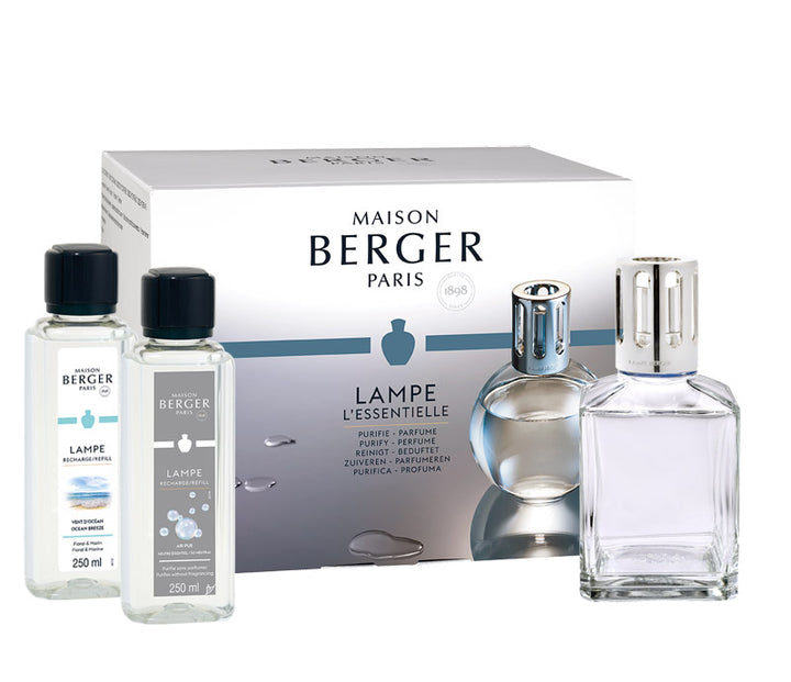 Lampe Berger Duftlampe Starter Set Eckig XL von Maison Berger