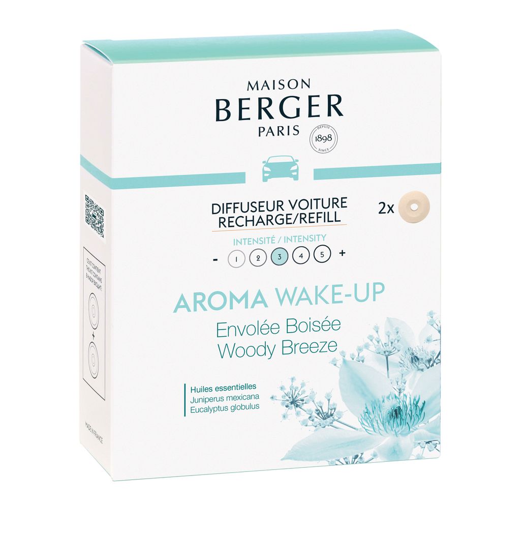 Autoduft AROMA WAKE UP 2 Refills  von Maison Berger