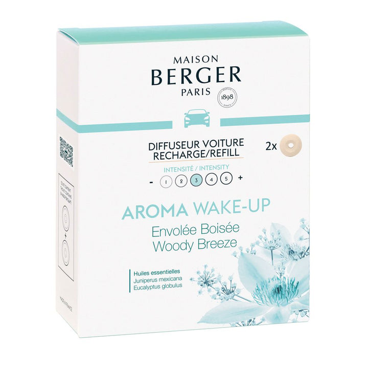 Autoduft AROMA WAKE UP 2 Refills  von Maison Berger