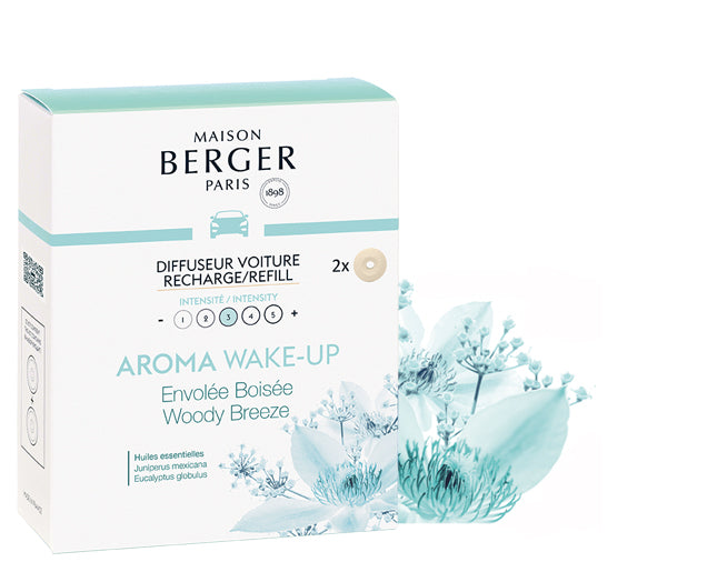 Autoduft AROMA WAKE UP 2 Refills  von Maison Berger