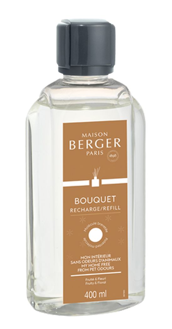 Refill Raumduft Diffuser 400 ml Mein Zuhause ohne Tiergerüche von Maison Berger